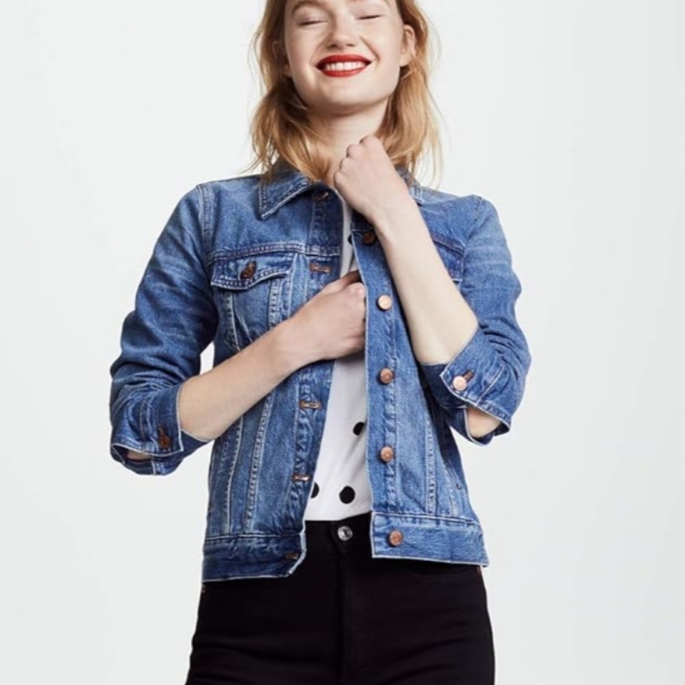 Madewell Womens The Jean Jacket Size XS